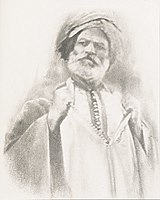 Arabian Nobleman, Camera Notes Vol. 3 No. 2, 1899, fotogravura