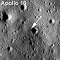 Landingsplek van Apollo 16