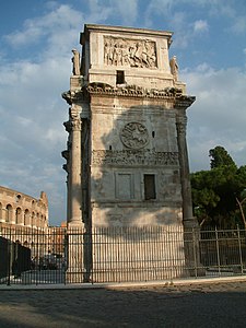 Arch of Constantine - west side