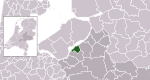 Location of Harderwijk