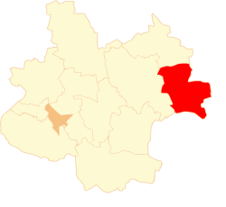 Location of Gmina Chodów