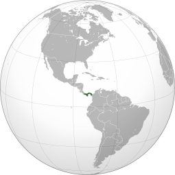 Localização República do Panamá