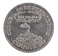 1 peso, 1826.