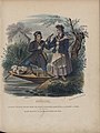 Пінскія сяляне. Мастак Ян Лявіцкі, 1840-ыя гг.