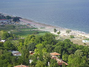 Plaja Mării Negre la Kranevo