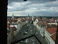 Blick vom Reichenbacher Turm auf den Obermarkt