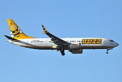 Boeing 737 MAX 200 von Buzz