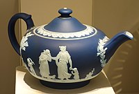 "Portland blue" jasperware, c. 1840