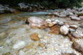 English: River Soča close to Pri Cerkvi Deutsch: Soča-Fluss bei Pri Cerkvi