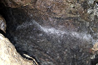 Złoty Stok Underground Waterfall