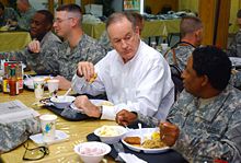 Bill O'Reilly op besite by Amerikaanske striidkrêften yn Irak yn 2006