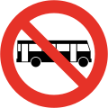 Interdiction des bus