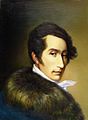 Carl Maria von Weber regnes blant de viktigste tidligromantiske komponistene. Malt av: Ferdinand Schimon