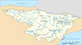 La cuenca hidrográfica del Ebro