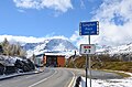 Hotel Simplon-Blick auf dem Pass