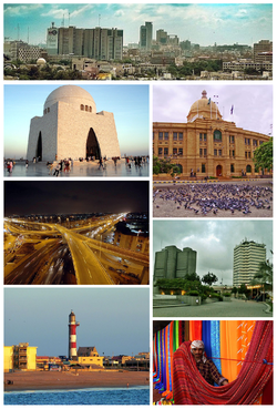 Karači کراچی (Karācī) (urdu) Karachi (angl.)