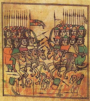 Kulikovon taistelu. 1600-luvun käsikirjoituksen kuvitusta.