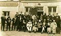 Les bigophonistes de la commune libre de Milly-la-Forêt à la Mi-Carême 1925.