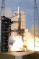 The launch of GOES-N atop a Delta IV, from SLC-37B in 2006