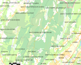 Saint-Pierre-de-Chartreuse - Localizazion