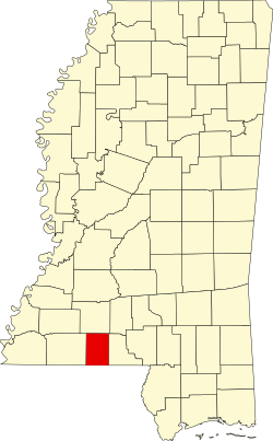 Koartn vo Pike County innahoib vo Mississippi
