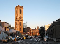 Tour dite « du Val des Écoliers » et Sainte-Waudru..