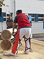 Compétition de bucheronnage.