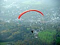 Paragliding nad Baden-Badenom