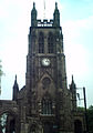 The bell tower of St. Mary's Church