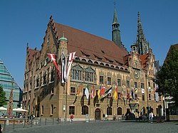 Ulm Rathaus Belediye Sarayı