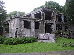 Die Ruine der Kaserne