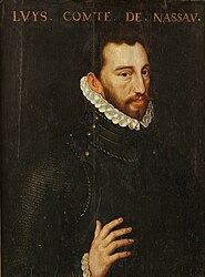 Louis de Nassau, Adriaen Thomasz Key, 1570-1574.
