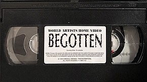 Topside of a VHS tape