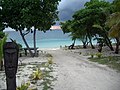 Strand på Bounty Island, Fiji