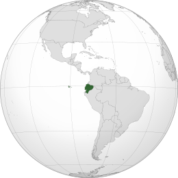 Ecuador - Localizazion