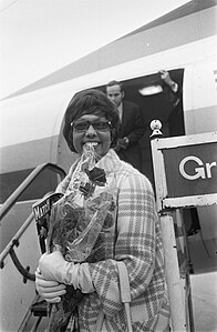 10 de setembre de 1969 a l'aeroport d'Amsterdam-Schiphol (Fons dels Arxius Nacionals (Països Baixos)