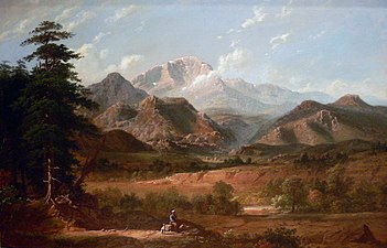 View of Pikes Peak, 1872, Amon Carter Museum of American Art, Fort Worth, Texas