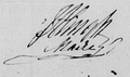 Handtekening Jan Alingh (1767-1841)