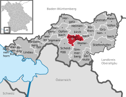 Lindenberg im Allgäu – Mappa