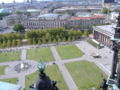 Vue du Lustgarten depuis le Berliner Dom.