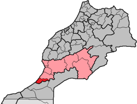 Localisation de Sidi Ifni