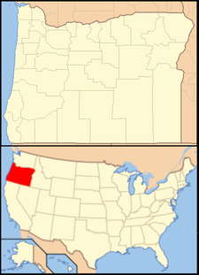 The Dalles is located in Oregon