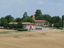 Skyline of Prunet,Haute-Garonne