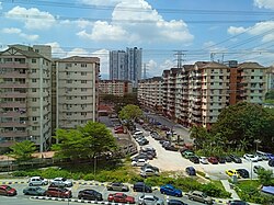 Taman Batu Permai in Batu, Kuala Lumpur