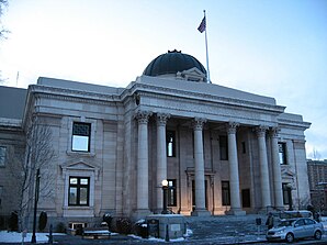 Washoe County Courthouse in Reno, gelistet im NRHP Nr. 86002254[1]