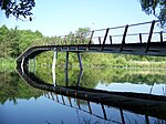 Rad- und Fußwegbrücke über die Wublitz