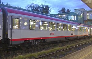 Speisewagen der ÖBB-EuroCity und InterCity (WRmz 88-90)