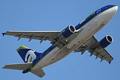 Air Comet, blue livery, frontside/below