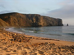 Playa de la Arrifana.