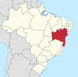 Location of Bahia